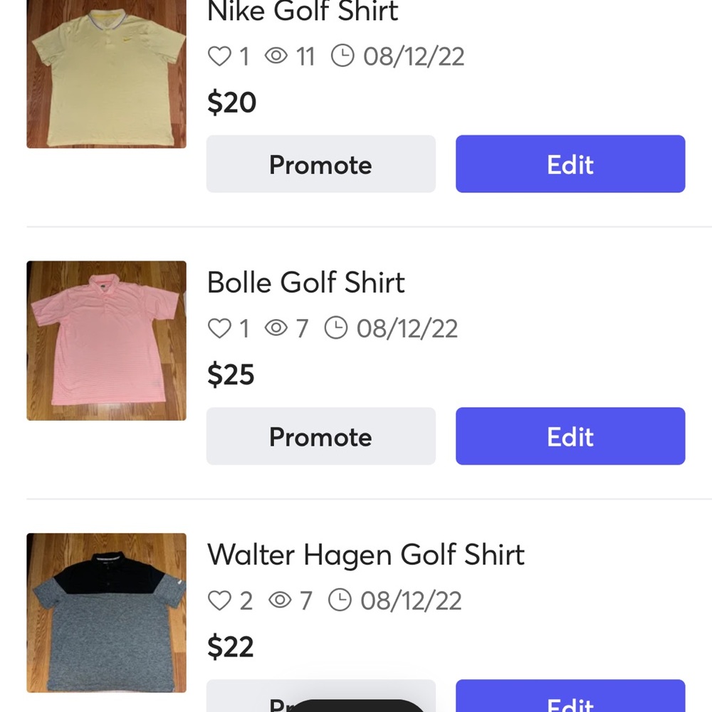 Mens Polo (4)Shirt Bundle - Picture 2 of 16